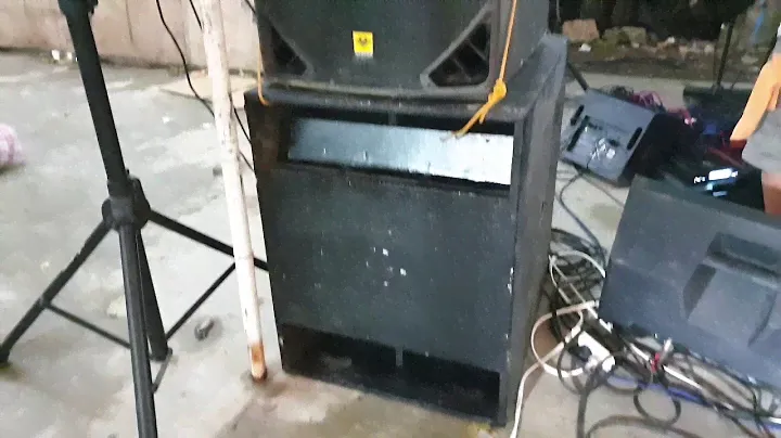 NUQ-B18 A.K.A Halimaw Subwoofer Box Demo