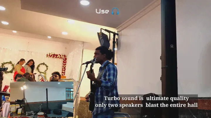 Tourbosound ip 3000 Sound check